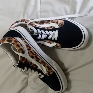 Cheetah Print Vans